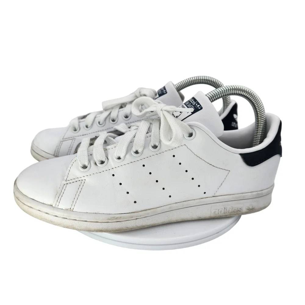Adidas Mens Size 6 Stan Smith‎ Core White Sneakers